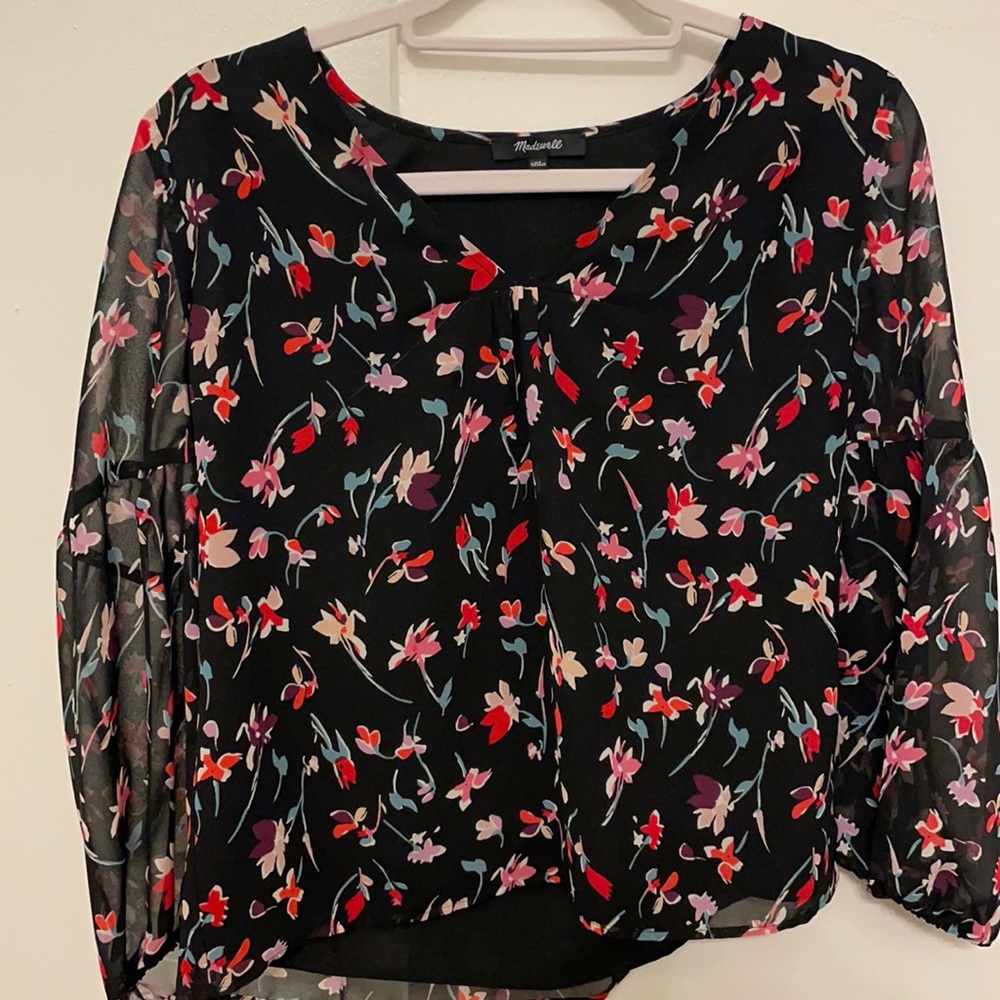 Floral madewell blouse